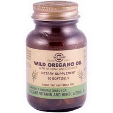 Solgar, Wild Oregano Oil, 60 Softgels