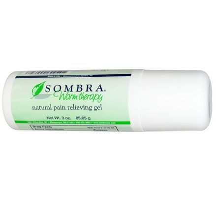 Sombra Professional Therapy, Natural Pain Relieving Roll-On Gel 85.05g