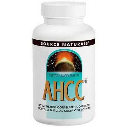 Source Naturals, AHCC, 750mg, 30 Capsules