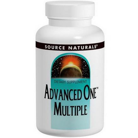 Source Naturals, Advanced One Multiple, 60 Tablets