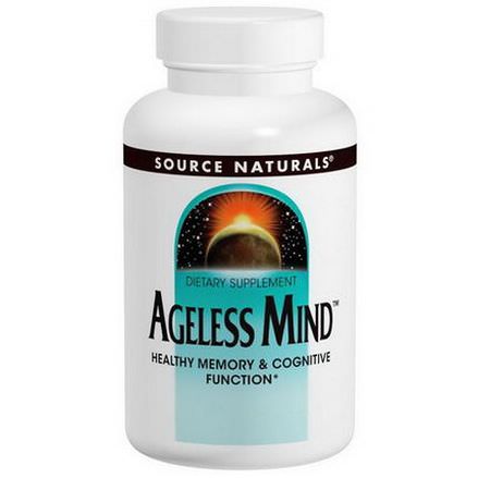 Source Naturals, Ageless Mind, 60 Tablets