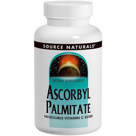 Source Naturals, Ascorbyl Palmitate, 500mg, 90 Capsules