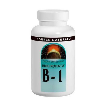 Source Naturals, B-1, High Potency, 500mg, 100 Tablets