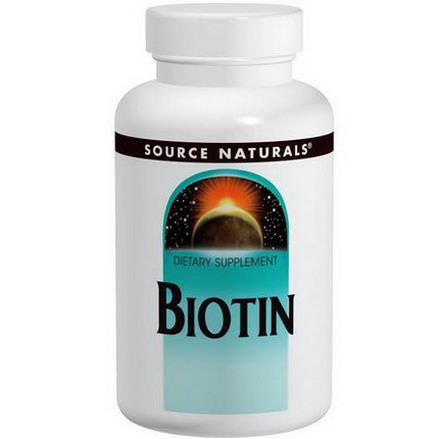 Source Naturals, Biotin, 5mg, 120 Tablets