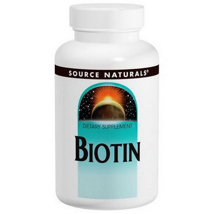 Source Naturals, Biotin, 600mcg, 200 Tablets
