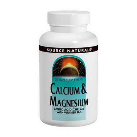 Source Naturals, Calcium&Magnesium, 300mg, 250 Tablets