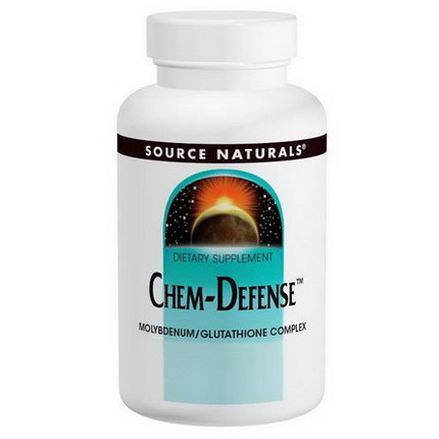 Source Naturals, Chem-Defense, Peppermint Flavored Sublingual, 90 Tablets