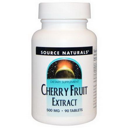 Source Naturals, Cherry Fruit Extract, 500mg, 90 Tablets