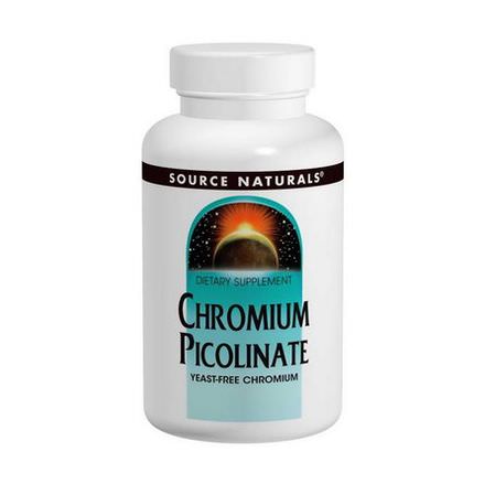 Source Naturals, Chromium Picolinate, 200mcg, 240 Tablets
