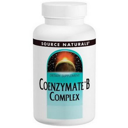 Source Naturals, Coenzymate B Complex, Orange Flavored Sublingual, 60 Tablets