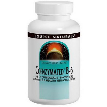 Source Naturals, Coenzymated B-6, 300mg, 30 Tablets