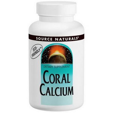 Source Naturals, Coral Calcium, 600mg, 120 Capsules