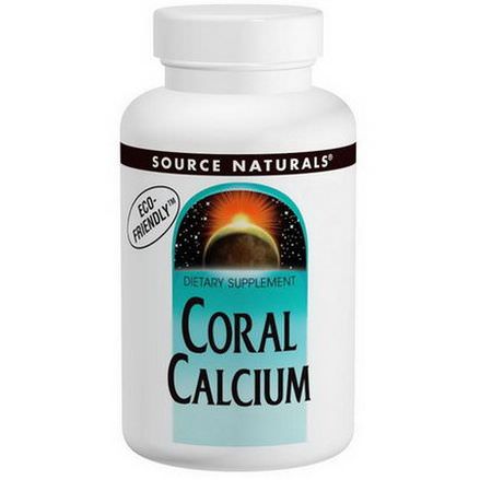 Source Naturals, Coral Calcium, 600mg, 120 Tablets
