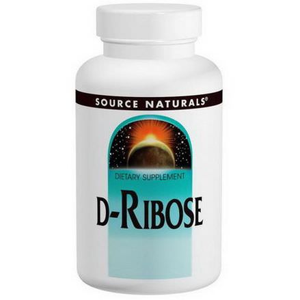 Source Naturals, D-Ribose, Fruit Flavored, 60 Chewable Tablets