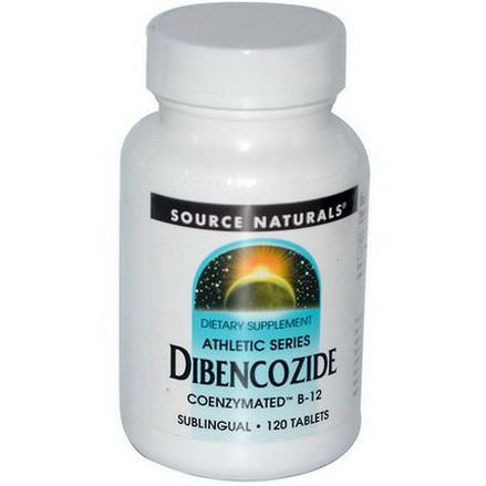 Source Naturals, Dibencozide, Coenzymated B-12, Sublingual, 120 Tablets