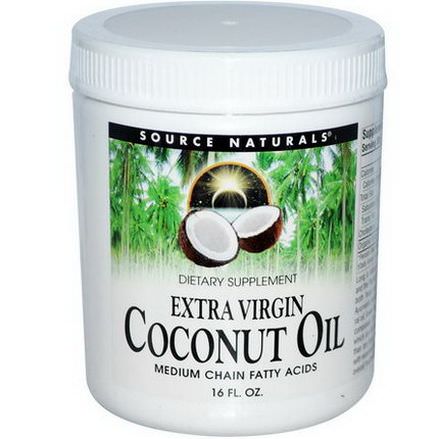 Source Naturals, Extra Virgin Coconut Oil, 16 fl oz