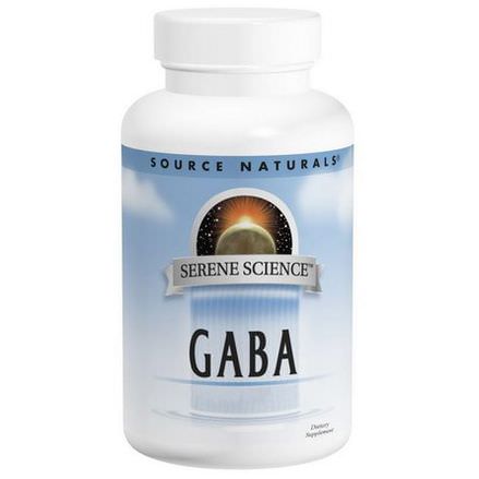 Source Naturals, GABA Calm, Peppermint Flavored Sublingual, 120 Tablets