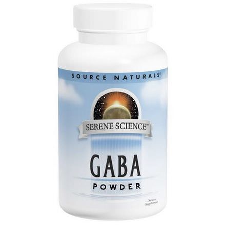 Source Naturals, GABA Powder 226.8g
