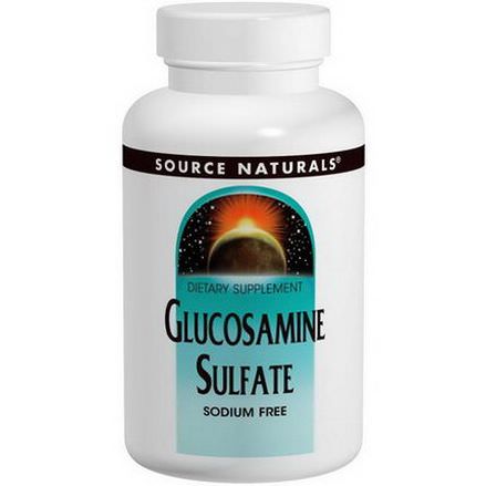 Source Naturals, Glucosamine Sulfate Powder, Sodium Free 226.8g