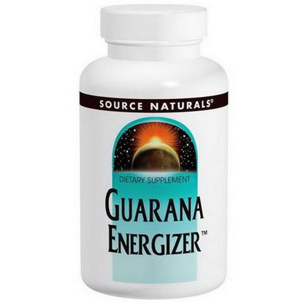 Source Naturals, Guarana Energizer, 900mg, 60 Tablets