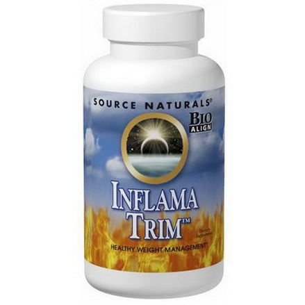Source Naturals, Inflama-Trim, Healthy Weight Management, 120 Tablets