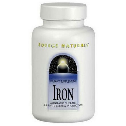 Source Naturals, Iron, 25mg, 250 Tablets