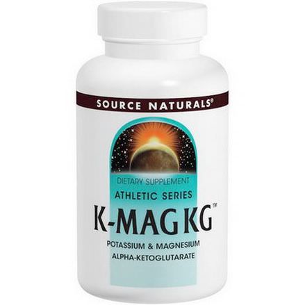 Source Naturals, K-Mag KG, 1185mg, 60 Tablets