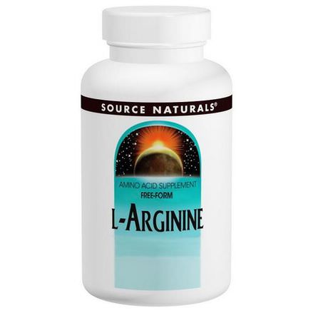 Source Naturals, L-Arginine, Free Form, 1000mg, 100 Tablets