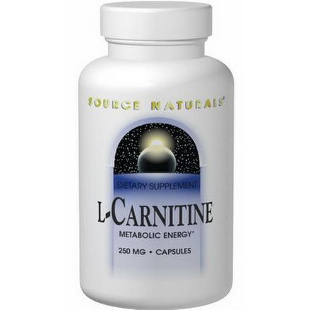 Source Naturals, L-Carnitine, 500mg, 120 Capsules