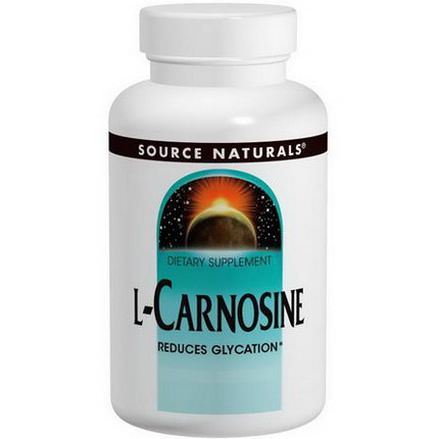 Source Naturals, L-Carnosine, 500mg, 60 Tablets