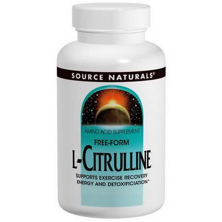 Source Naturals, L-Citrulline, Free-Form Powder 100g