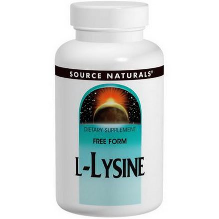 Source Naturals, L-Lysine, 500mg, 250 Tablets