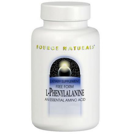 Source Naturals, L-Phenylalanine, 500mg, 100 Tablets
