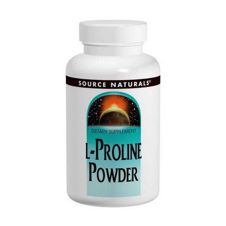 Source Naturals, L-Proline Powder 113.4g