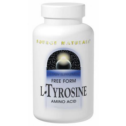Source Naturals, L-Tyrosine, Free-Form Powder 100g