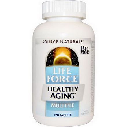 Source Naturals, Life Force, Healthy Aging, Multiple, 120 Tablets