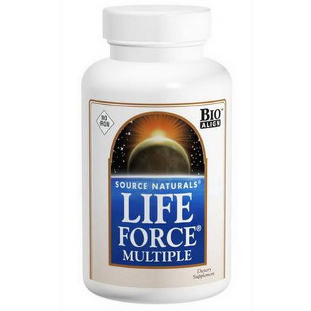Source Naturals, Life Force Multiple, No Iron, 180 Capsules