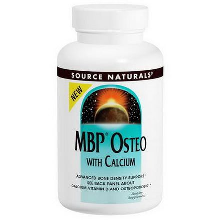 Source Naturals, MBP Osteo With Calcium, 90 Tablets