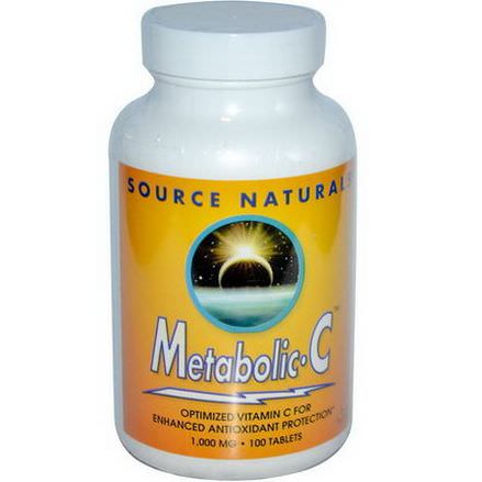 Source Naturals, Metabolic C, 1,000mg, 100 Tablets