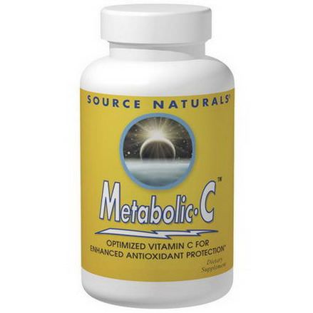 Source Naturals, Metabolic C, 500mg, 180 Capsules