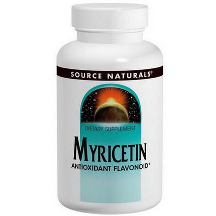 Source Naturals, Myricetin, 100mg, 60 Tablets