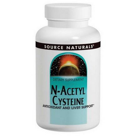 Source Naturals, N-Acetyl Cysteine, 600mg, 120 Tablets