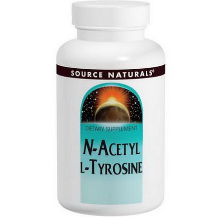 Source Naturals, N-Acetyl L-Tyrosine, 300mg, 120 Tablets