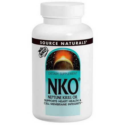 Source Naturals, NKO, Neptune Krill Oil, 500mg, 60 Softgels