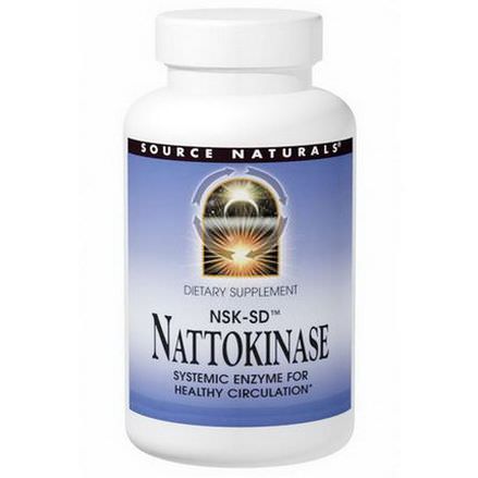 Source Naturals, NSK-SD, Nattokinase, 100mg, 30 Capsules