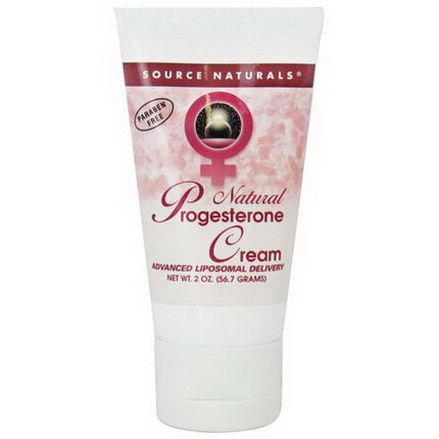Source Naturals, Natural Progesterone Cream 56.7g