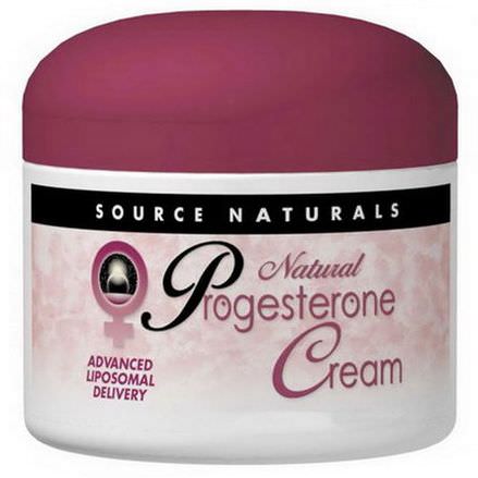 Source Naturals, Natural Progesterone Cream 113.4g