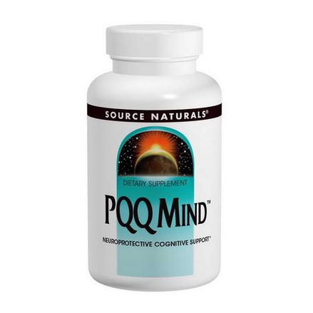 Source Naturals, PQQ Mind, 60 Tablets