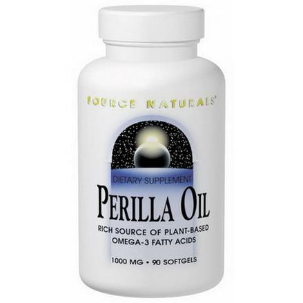 Source Naturals, Perilla Oil, 1000mg, 90 Softgels