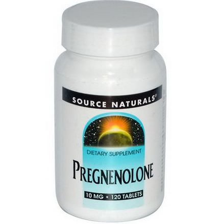 Source Naturals, Pregnenolone, 10mg, 120 Tablets